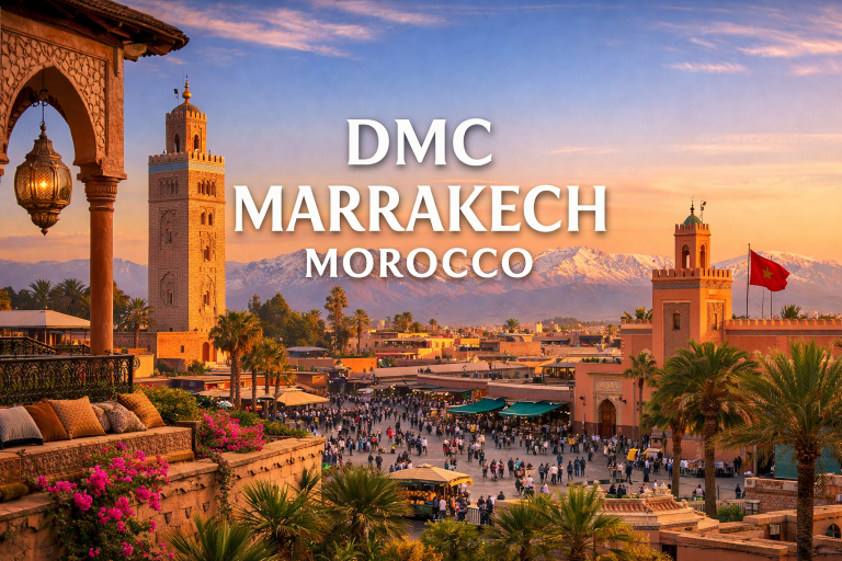 DMC Marrakech Morocco MICE luxury travel services with desert, conference, and cultural experiences