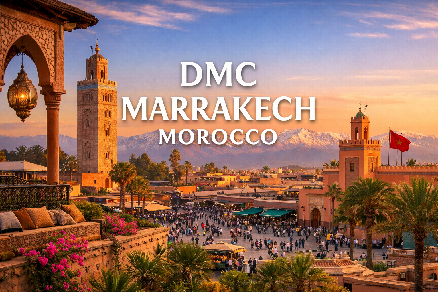 DMC Marrakech Morocco MICE luxury travel services with desert, conference, and cultural experiences